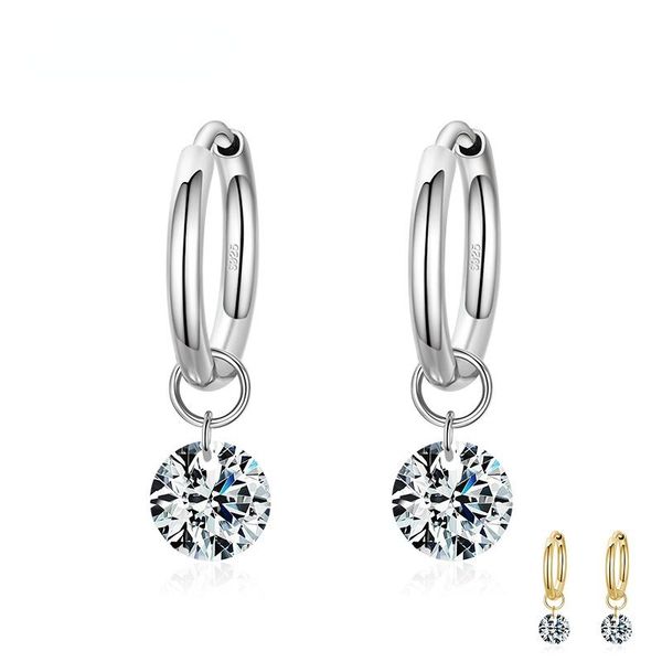 hoop & huggie 100% 925 sterling silver classic circle sparkling clear cz earrings for women luxury wedding statement jewelry arete, Golden;silver
hoop & huggie 100% 925 sterling silver classic circle sparkling clear cz earrings for women luxury wedding statement jewelry arete, Golden;silver