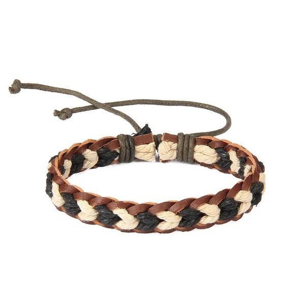 charm bracelets korean vintage leather rope bracelet men women adjustable woven thread homme jewelry, Golden;silver
charm bracelets korean vintage leather rope bracelet men women adjustable woven thread homme jewelry, Golden;silver