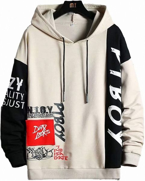 men's hoodies spring autumn streetwear long sleeve pullover sweatshirts men casual harajuku patchwork hoodie men a1ma#, Black
men's hoodies spring autumn streetwear long sleeve pullover sweatshirts men casual harajuku patchwork hoodie men a1ma#, Black