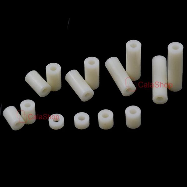 craft tools 100 pcs / lot m6 white plastic nylon abs round non-threaded standoff spacer washer screw bolt length 5-25mm
craft tools 100 pcs / lot m6 white plastic nylon abs round non-threaded standoff spacer washer screw bolt length 5-25mm