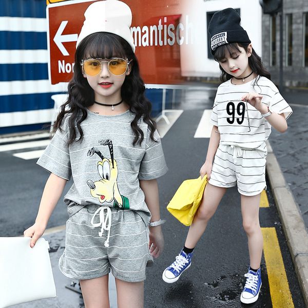 Summer Casual Children Sets stripe T-shirt+ Pants Sets Kids Girls Clothing Summer Suit For 3-7 Years, Light blue
Summer Casual Children Sets stripe T-shirt+ Pants Sets Kids Girls Clothing Summer Suit For 3-7 Years, Light blue