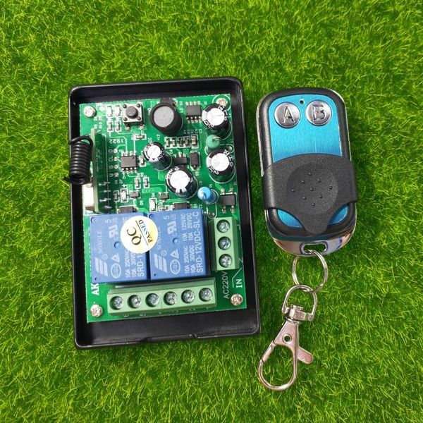 smart home control 315/433mhz remote switch for light,door, garage universal ac 85v 110v 220v 2ch relay receiver and controller
smart home control 315/433mhz remote switch for light,door, garage universal ac 85v 110v 220v 2ch relay receiver and controller
