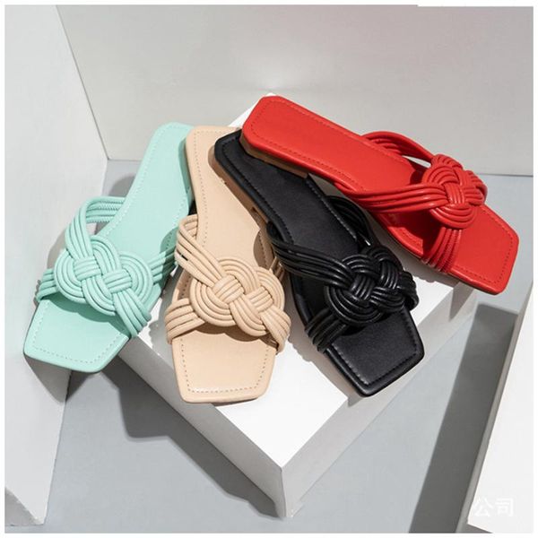 summer women slipper fashion brand weave flat heel slides open toe ladies house flip flops casual beach sandal shoes slippers, Black
summer women slipper fashion brand weave flat heel slides open toe ladies house flip flops casual beach sandal shoes slippers, Black