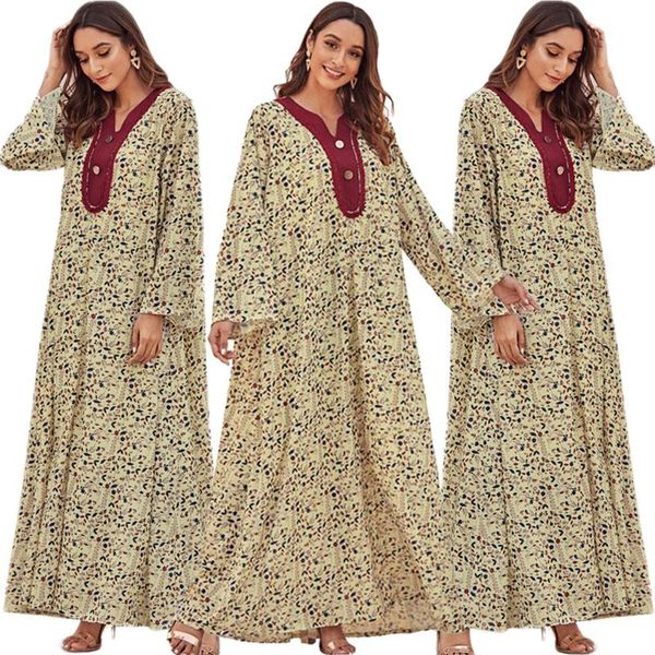 ethnic clothing muslim women long dress loose kaftan abaya islamic arab maxi robe gown floral print dubai turkish ramadan, Red
ethnic clothing muslim women long dress loose kaftan abaya islamic arab maxi robe gown floral print dubai turkish ramadan, Red