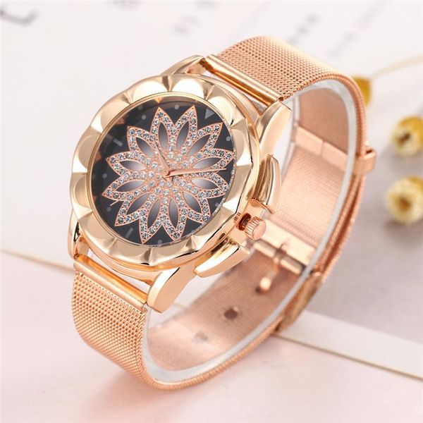wristwatches rose gold women watch fashion casual crystal dress wristwatch womens steel leather quartz female, Slivery;brown
wristwatches rose gold women watch fashion casual crystal dress wristwatch womens steel leather quartz female, Slivery;brown
