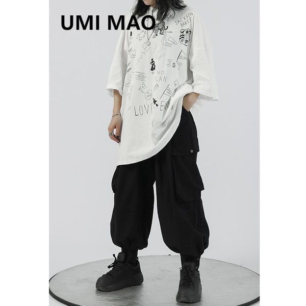 women's t-shirt umi mao 2021 summer creative fashion graffiti cotton loose covering meat thin western women y2k harajuku blouses, White
women's t-shirt umi mao 2021 summer creative fashion graffiti cotton loose covering meat thin western women y2k harajuku blouses, White
