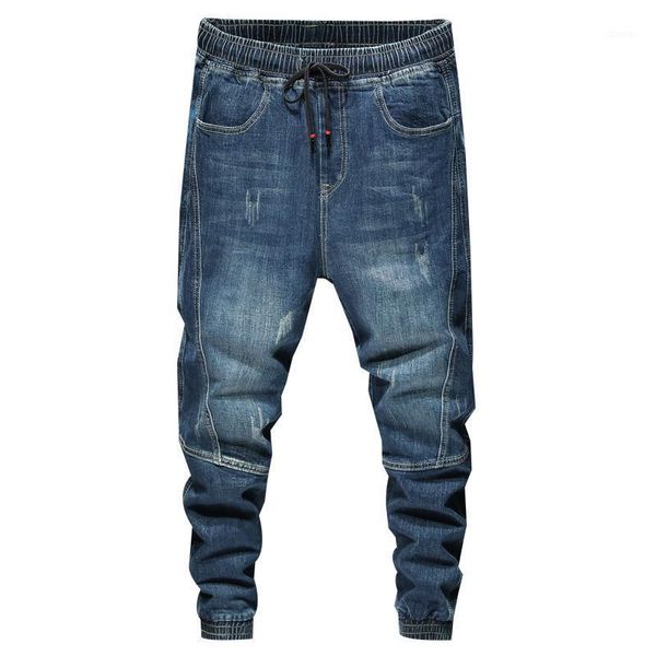 men's jeans jogging pants man elastic waist drawstring blue relaxed tapered fashion trousers men oversized 42,065
men's jeans jogging pants man elastic waist drawstring blue relaxed tapered fashion trousers men oversized 42,065