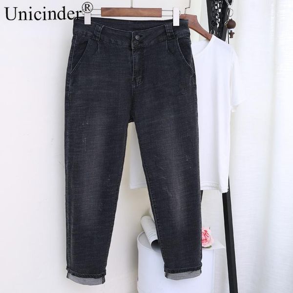 unicinder 2021 jeans plus size women's loose harem pants radish full length elastic waist 5xl for women, Blue
unicinder 2021 jeans plus size women's loose harem pants radish full length elastic waist 5xl for women, Blue