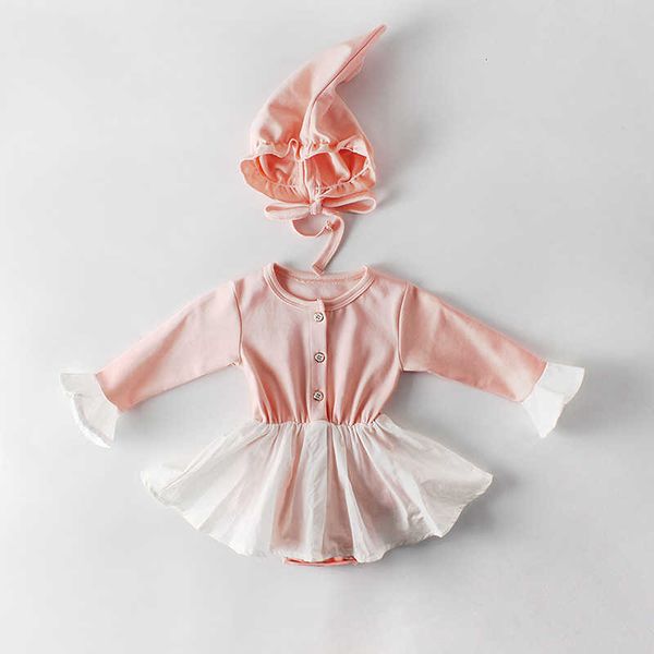 est spring toddler baby girl clothes born bodysuit dress princess hat girls 2pcs sets fare sleeve cotton infant jumpsuit 210713, Blue
est spring toddler baby girl clothes born bodysuit dress princess hat girls 2pcs sets fare sleeve cotton infant jumpsuit 210713, Blue