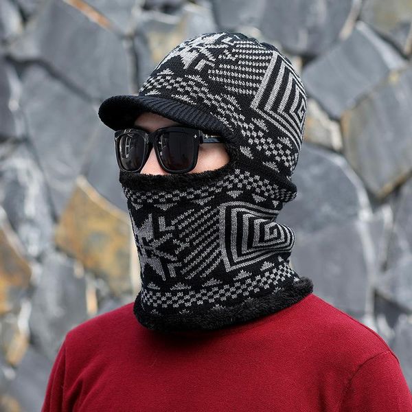 beanies hat men's winter warm and windproof plus velvet thickened one-piece bib woolen knitted masked hood
beanies hat men's winter warm and windproof plus velvet thickened one-piece bib woolen knitted masked hood