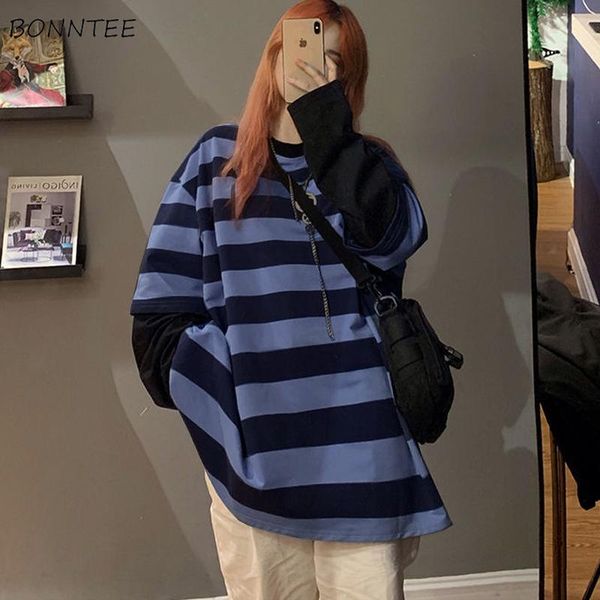 women's t-shirt t-shirts women spring high street couples korean style fake two piece feminine cozy boyfriend minimalist fashion simp, White
women's t-shirt t-shirts women spring high street couples korean style fake two piece feminine cozy boyfriend minimalist fashion simp, White