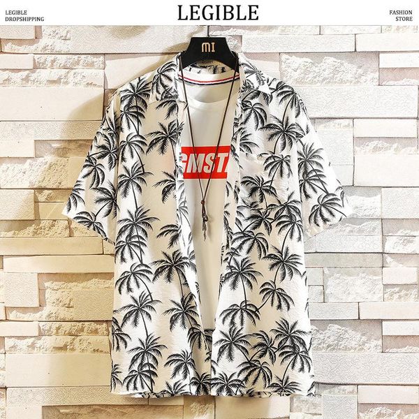 men's casual shirts summer print sell beach shirt fashion hawaiian short sleeve floral loose men asian size -5xl, White;black
men's casual shirts summer print sell beach shirt fashion hawaiian short sleeve floral loose men asian size -5xl, White;black