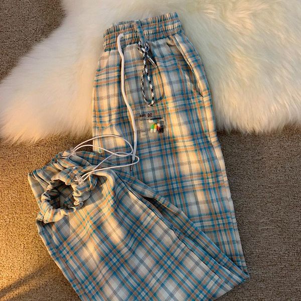 women's pants & capris harajuku plaid women small wide leg trousers female korean style 2021 summer straight feet high waist checkered, Black;white
women's pants & capris harajuku plaid women small wide leg trousers female korean style 2021 summer straight feet high waist checkered, Black;white