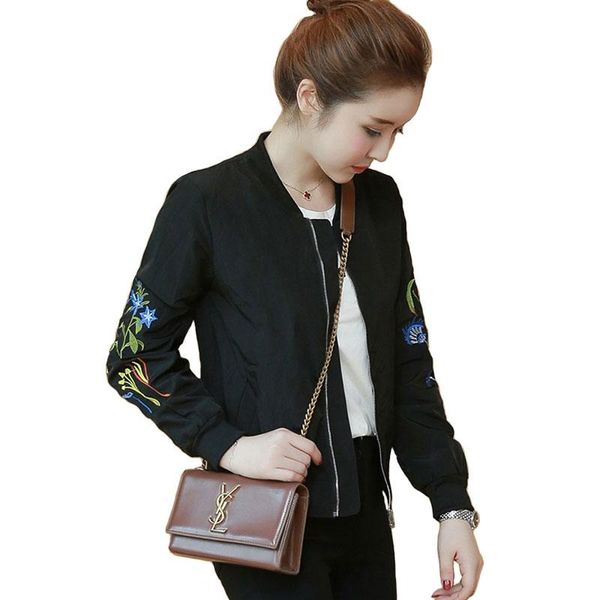 fashion 2021 spring autumn women round collar short jacket long sleeves loose embroidery female jackets outerwear x012 women's, Black;brown
fashion 2021 spring autumn women round collar short jacket long sleeves loose embroidery female jackets outerwear x012 women's, Black;brown