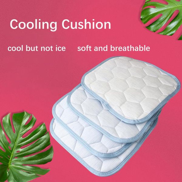 kennels & pens summer cooling cushion for kennel sofa bed floor car seats travel mat pet cat and dog ice silk 40x40cm
kennels & pens summer cooling cushion for kennel sofa bed floor car seats travel mat pet cat and dog ice silk 40x40cm