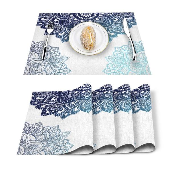 table runner 4/6 pcs cotton linen placemat carved mandala flowers bloom abstract mats napkins fashion design tableware kitchen tool
table runner 4/6 pcs cotton linen placemat carved mandala flowers bloom abstract mats napkins fashion design tableware kitchen tool