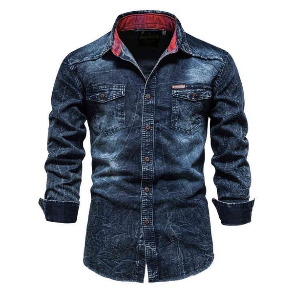 aiopon - men's tight denim cotton casual long sve jeans, new autumn fashion shirt, 100%, White;black
aiopon - men's tight denim cotton casual long sve jeans, new autumn fashion shirt, 100%, White;black