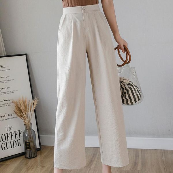 women's pants & capris high waist nine points women trousesummer korean pockets solid color cotton loose wide leg formal black light bl, Black;white
women's pants & capris high waist nine points women trousesummer korean pockets solid color cotton loose wide leg formal black light bl, Black;white