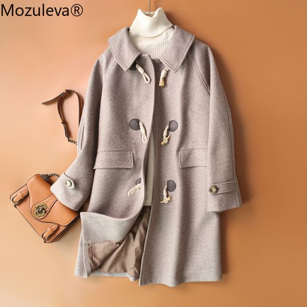 woolen coat women medium and long autumn winter 's hair 210427, Black
woolen coat women medium and long autumn winter 's hair 210427, Black