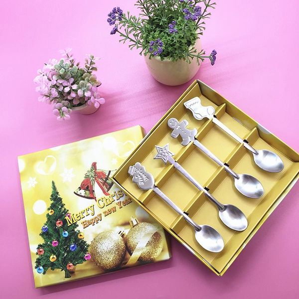 spoons 4pcs stainless steel dessert coffee table ware home christmas decor gifts
spoons 4pcs stainless steel dessert coffee table ware home christmas decor gifts
