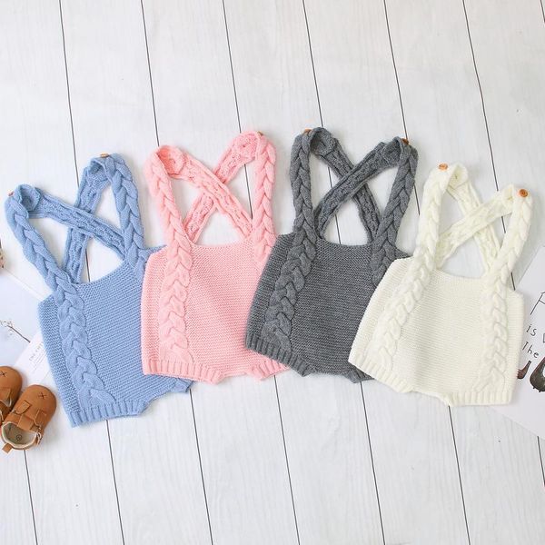 trousers born baby toddler girls boys clothing romper sleeveless autumn knitted suspender pants solid color jumpsuit 3-24m, Blue
trousers born baby toddler girls boys clothing romper sleeveless autumn knitted suspender pants solid color jumpsuit 3-24m, Blue