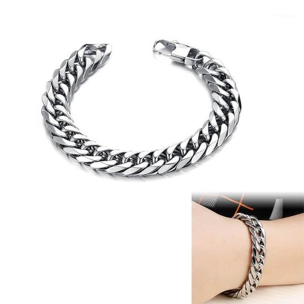 fashion 8/9.5/12/14mm wide surface titanium steel bracelet bangle senior square buckle men jewelry xrq881, Black
fashion 8/9.5/12/14mm wide surface titanium steel bracelet bangle senior square buckle men jewelry xrq881, Black