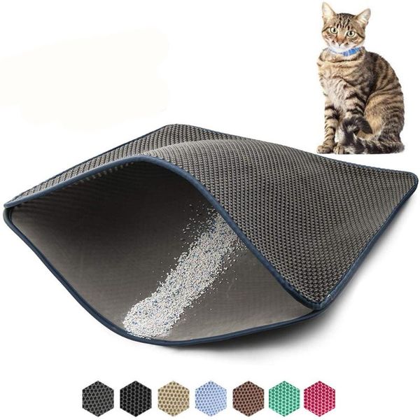 cat beds & furniture litter mat eva double layer pet trapper mats waterproof non-slip katten trapping cushion
cat beds & furniture litter mat eva double layer pet trapper mats waterproof non-slip katten trapping cushion