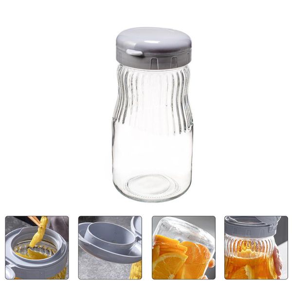 storage bottles & jars 1pc glass sealing can bottle pickle jar for home (grey)
storage bottles & jars 1pc glass sealing can bottle pickle jar for home (grey)