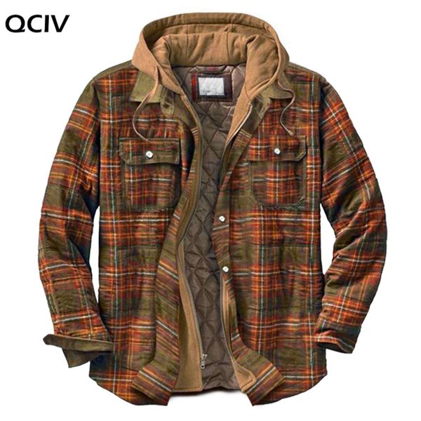 new style shirt european american autumn and winter thick cotton plaid long-sved loose hooded et, Black;brown
new style shirt european american autumn and winter thick cotton plaid long-sved loose hooded et, Black;brown