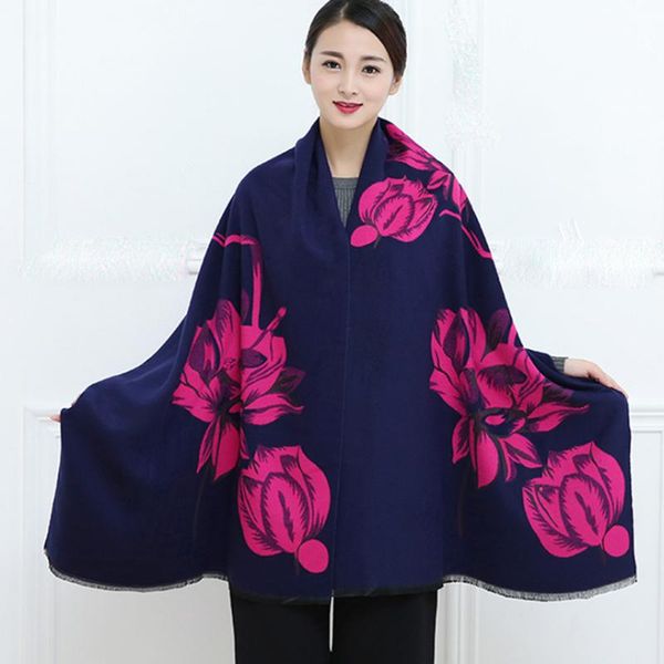 scarves gift to mom winter warm cashmere women scarf ladies lotus embroidery scarfs wraps fashion lady shawls with 8 colors, Blue;gray
scarves gift to mom winter warm cashmere women scarf ladies lotus embroidery scarfs wraps fashion lady shawls with 8 colors, Blue;gray
