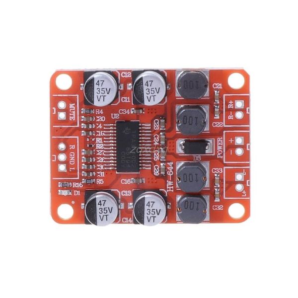 integrated circuits hw-644 tpa3110 digital power module 2x15w dual channel stereo diy speaker electronics design pcb dc 12v
integrated circuits hw-644 tpa3110 digital power module 2x15w dual channel stereo diy speaker electronics design pcb dc 12v