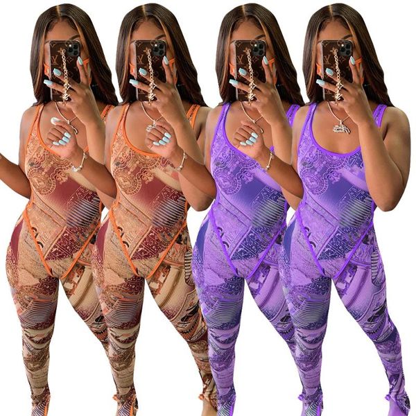 women's tracksuits 14jh180 autumn women fashion print tank two piece set and pants tracksuit sweatsuit outfits fall clothes for, Gray
women's tracksuits 14jh180 autumn women fashion print tank two piece set and pants tracksuit sweatsuit outfits fall clothes for, Gray
