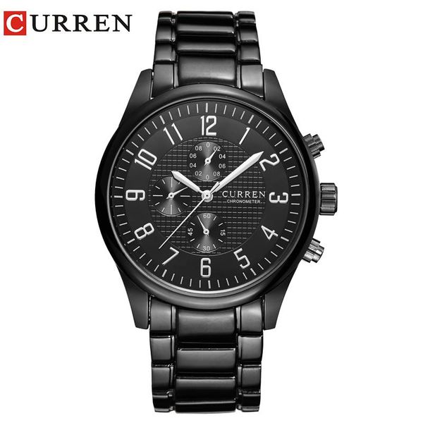 wristwatches curren classic fashion quartz men watches full steel sports wrist watch waterproof male clock relogio masculino reloj hombre, Slivery;brown
wristwatches curren classic fashion quartz men watches full steel sports wrist watch waterproof male clock relogio masculino reloj hombre, Slivery;brown