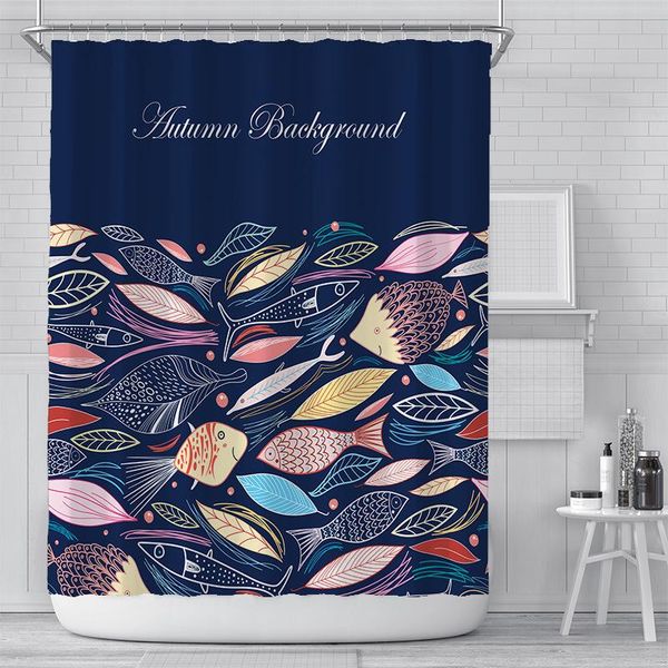 shower curtains straight fish creative digital printing curtain waterproof polyester bathroom
shower curtains straight fish creative digital printing curtain waterproof polyester bathroom
