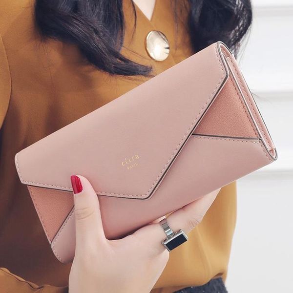 wallets 2021 korean style envelope designer clutch for women hasp pocket to coin card holder female purses long wallet ladies, Red;black
wallets 2021 korean style envelope designer clutch for women hasp pocket to coin card holder female purses long wallet ladies, Red;black