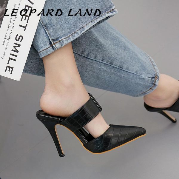 summer fashion pointed square buckle fine heel women's shoes high shallow mouth patent leather sandals, Black
summer fashion pointed square buckle fine heel women's shoes high shallow mouth patent leather sandals, Black