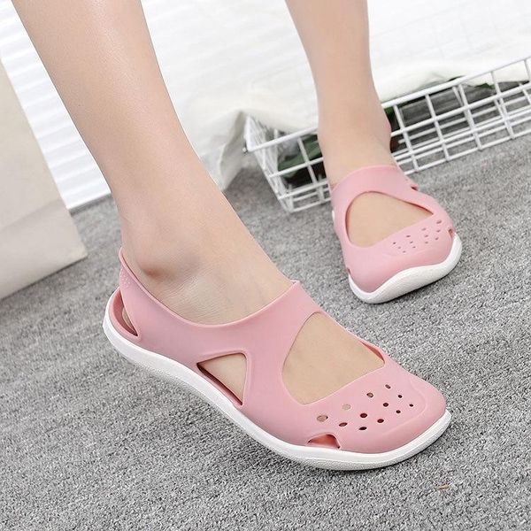 women's sandals 2021 fashion lady girl summer women casual jelly shoes hollow out mesh flats beach, Black
women's sandals 2021 fashion lady girl summer women casual jelly shoes hollow out mesh flats beach, Black