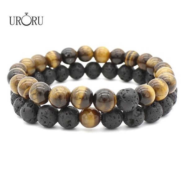 charm bracelets uroru fashion style natural stone couple bracelet chakra for men bead women's jewelry, Golden;silver
charm bracelets uroru fashion style natural stone couple bracelet chakra for men bead women's jewelry, Golden;silver