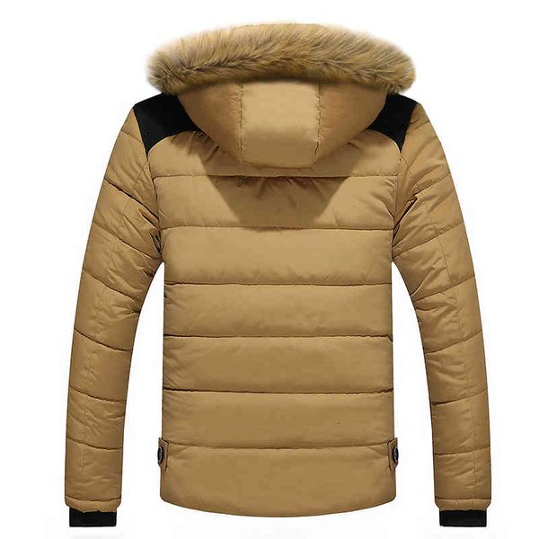 men's down & parkas fur collar hooded winter jacket coat snow parka outerwear thick thermal warm wool liner m-6xl f0sr, Black
men's down & parkas fur collar hooded winter jacket coat snow parka outerwear thick thermal warm wool liner m-6xl f0sr, Black