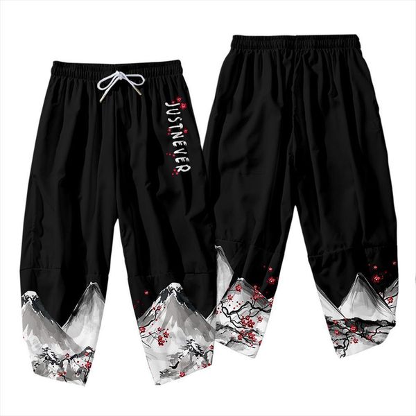 plus size 6xl japan women pant crane flower printed streetwear hip hop harem pants men nine points casual jogger trousers, Black
plus size 6xl japan women pant crane flower printed streetwear hip hop harem pants men nine points casual jogger trousers, Black