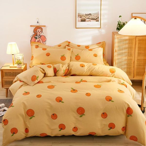 bedding sets cute orange printed cotton duvet quilt cover pillow case bed sheet breathable single double king set oceania
bedding sets cute orange printed cotton duvet quilt cover pillow case bed sheet breathable single double king set oceania