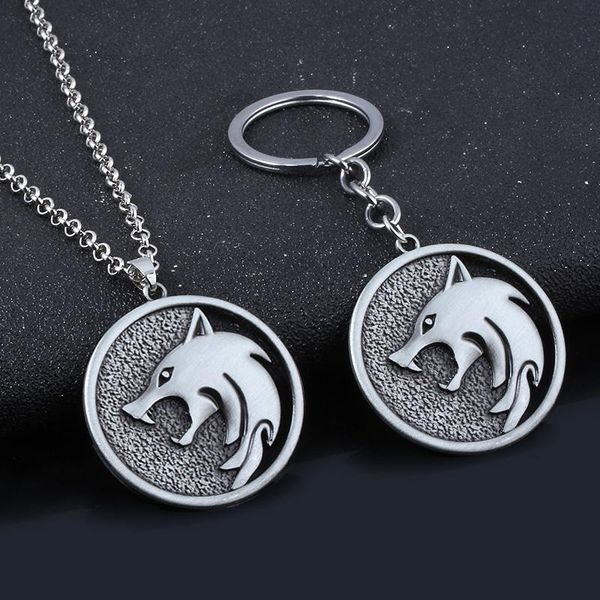 pendant necklaces sg game wizard wild hunt wolf pendants geralt cosplay props head costume accessories men choker, Silver
pendant necklaces sg game wizard wild hunt wolf pendants geralt cosplay props head costume accessories men choker, Silver