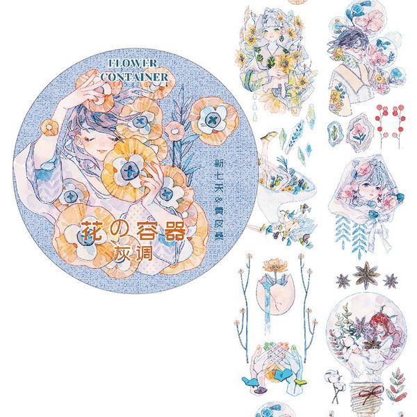 gift wrap fairy flower container girl pet washi tapes journal masking tape adhesive diy scrapbooking decorative sticker 
gift wrap fairy flower container girl pet washi tapes journal masking tape adhesive diy scrapbooking decorative sticker