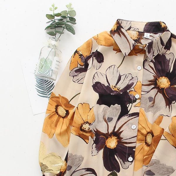 womens blouses summer hawaii floral shirts women long sleeve shirt camisas femininas female fashion blusas mujer, White
womens blouses summer hawaii floral shirts women long sleeve shirt camisas femininas female fashion blusas mujer, White
