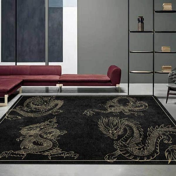 carpets fashion chinese style black dragon pattern luxury living room anti-slip floor mat kids bedroom bedside area rugs
carpets fashion chinese style black dragon pattern luxury living room anti-slip floor mat kids bedroom bedside area rugs