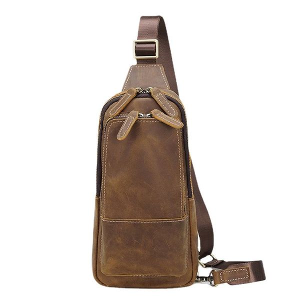 waist bags leather men's chest bag retro cowhide luxury designer handbag purse coin casual sports one-shoulder messenger
waist bags leather men's chest bag retro cowhide luxury designer handbag purse coin casual sports one-shoulder messenger
