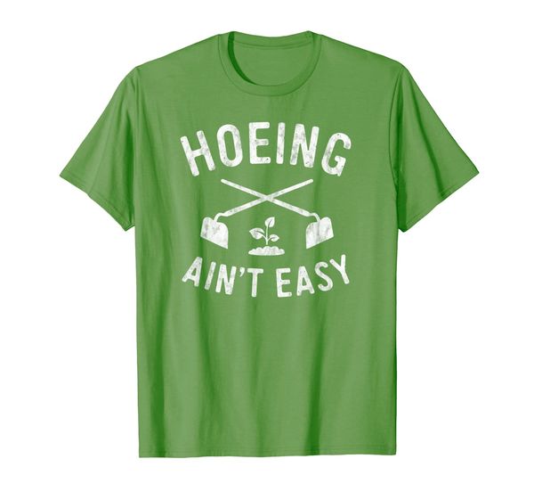 gardening shirt women men garden hoeing ain't easy, White;black