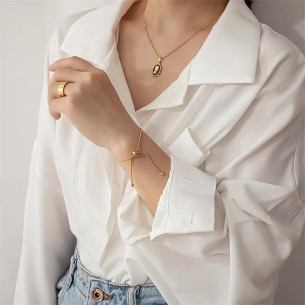 charm bracelets retractable snake chain bracelet stainless jewelry minimalist women, Golden;silver
charm bracelets retractable snake chain bracelet stainless jewelry minimalist women, Golden;silver