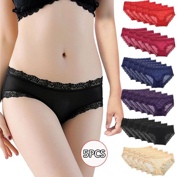 women's panties fashion 5pcs lace mesh low waist breathable solid color underpants for drop, Black;pink
women's panties fashion 5pcs lace mesh low waist breathable solid color underpants for drop, Black;pink