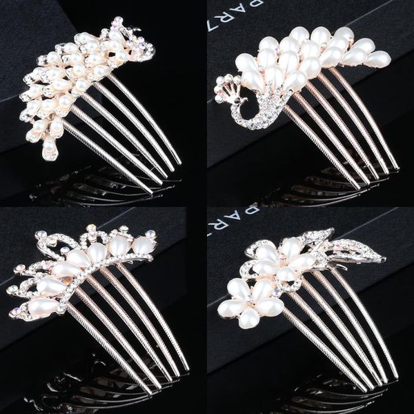 hair clips & barrettes 2021 korean style pearls wedding comb bridal hairpins women jewelry accessories handmade headpieces, Golden;silver
hair clips & barrettes 2021 korean style pearls wedding comb bridal hairpins women jewelry accessories handmade headpieces, Golden;silver